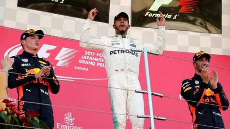 Hamilton vence GP do Japão e aumenta vantagem para 59 pontos