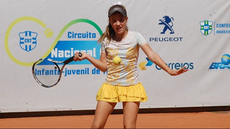 Tenista baiana é finalista do Circuito Nacional