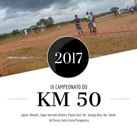 III Torneio do KM 50 movimentou o esporte neste domingo