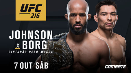 Demetrious Johnson defende cinturão contra Ray Borg no UFC 216