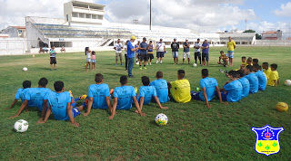 Apresentação da Seleção Coiteense Sub-15 teve conversa e treino