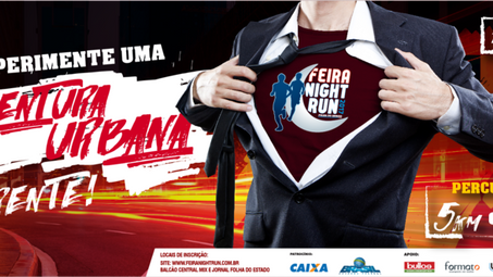Entrega de kits para Feira Night Run será nesta sexta