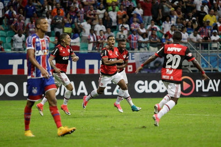 Bahia perde para o Flamengo e entra no Z-4