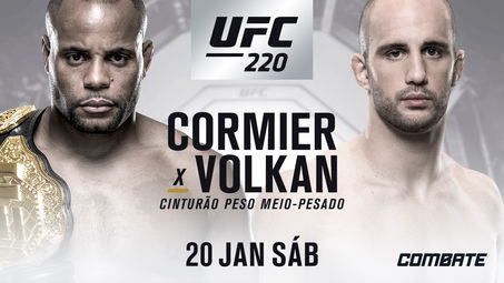 Daniel Cormier defende o cinturão contra Volkan Oezdemir no UFC 220