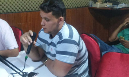 Dirigente do Posto São Caetano de Santo Estevão Lucas Baia concede entrevista exclusiva