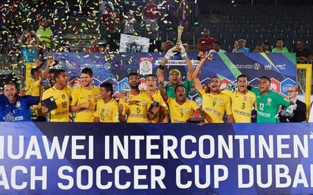 Brasil é tricampeão da Copa Intercontinental de Beach Soccer