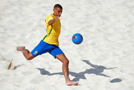 Seleção brasileira de beach soccer inicia 2018 contra a Suíça