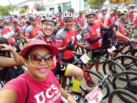 Ciclistas Santoestevenses participam de importante evento em Santa Teresinha