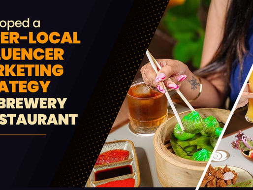 Boosting Footfall for Captain's Brew | Social Media | Photography | Influencer Marketing