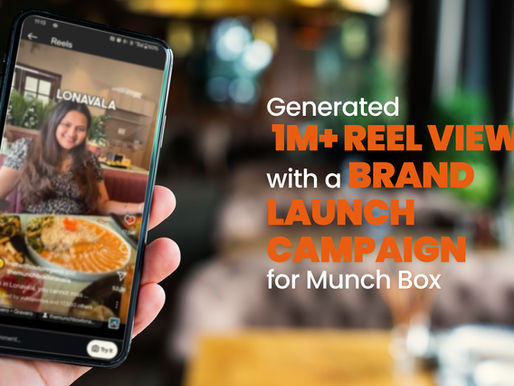 Executed Location-Based Content Creation for a Restaurant | Influencer Marketing | Local Promotions | Social Media Campaigns