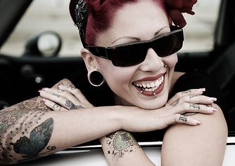 Woman with Tattoo