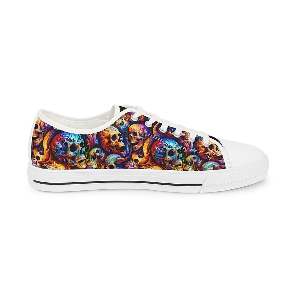 Thumbnail: Mens Skull Sneakers