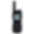 Black Iridium satellite phone with antenna and screen displaying 'iridium'.