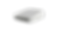White Aruba rectangular networking device, an access point, black background.