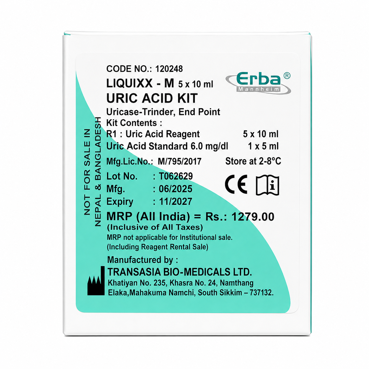 LIQUIXX-M URIC ACID (5 X 10 ML)
