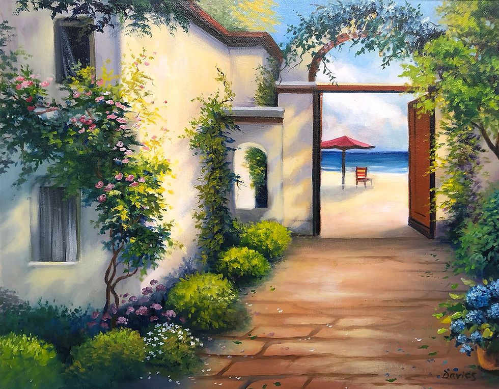 Path Along the Sea, Carmel