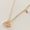 Thumbnail: The Love Loop Necklace, Gold