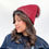 Thumbnail: The Crystal Fluff Toque with Pom, Red