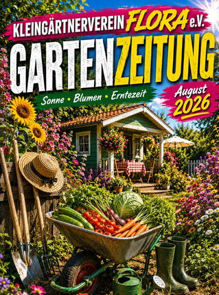 Gartenzeitung August 2026