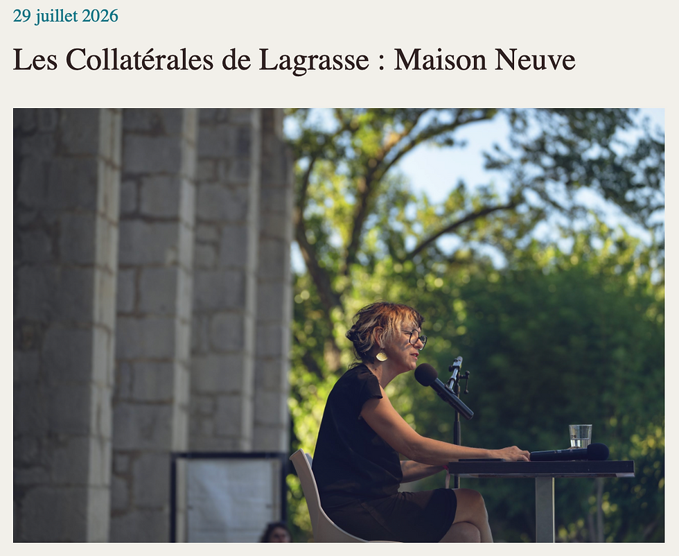 Les Collatérales de Lagrasse : Maison neuve