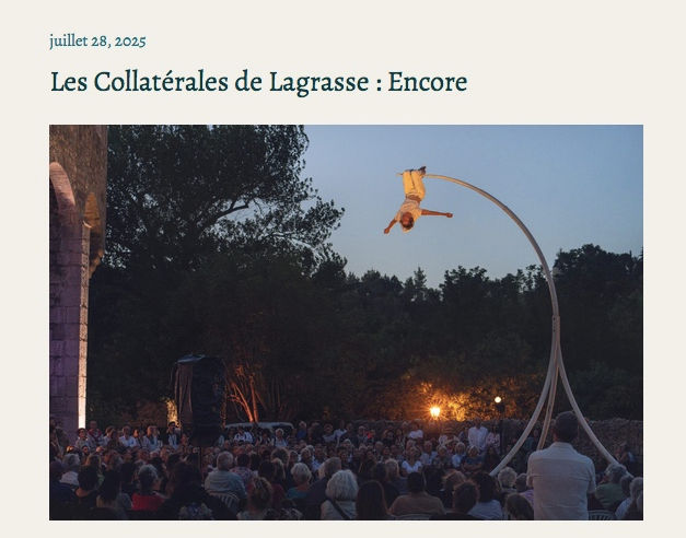 Les Collatérales de Lagrasse : Encore