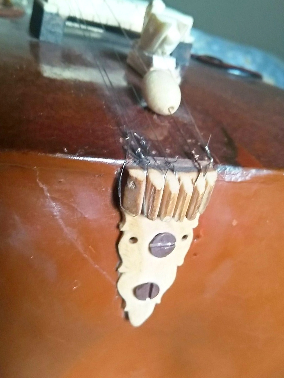 Thumbnail: Circa-Unknown Bharatiya Tantuvadya Kendra Sitar with Tabla-Mounted Tarabs