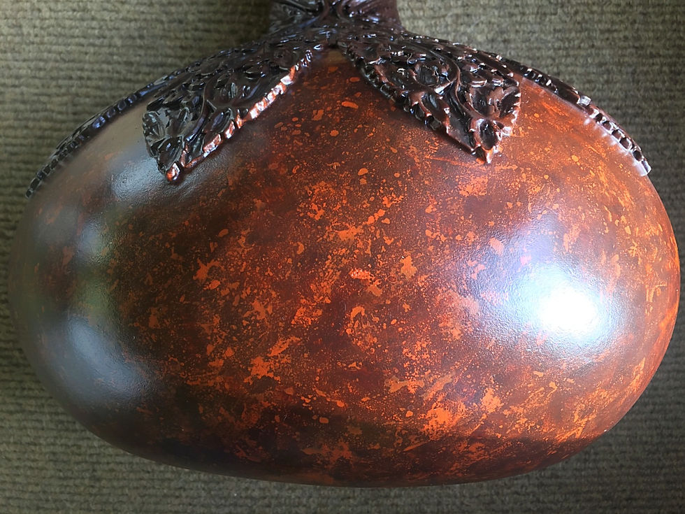 Thumbnail: 2014 C. Rowley Sitar Profondément Sculpté