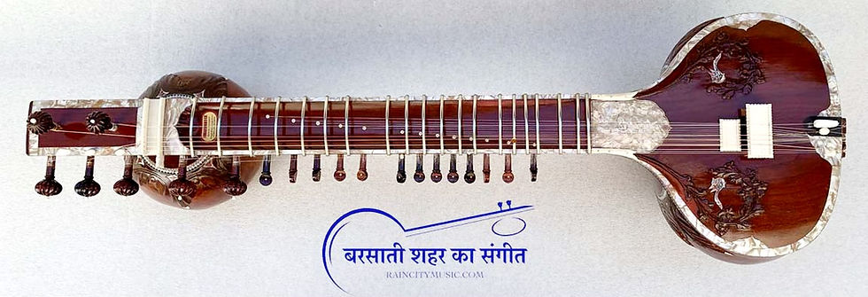 Thumbnail: Stunning Mid-20th Century Mohan Singh Sitar from Rain City Music