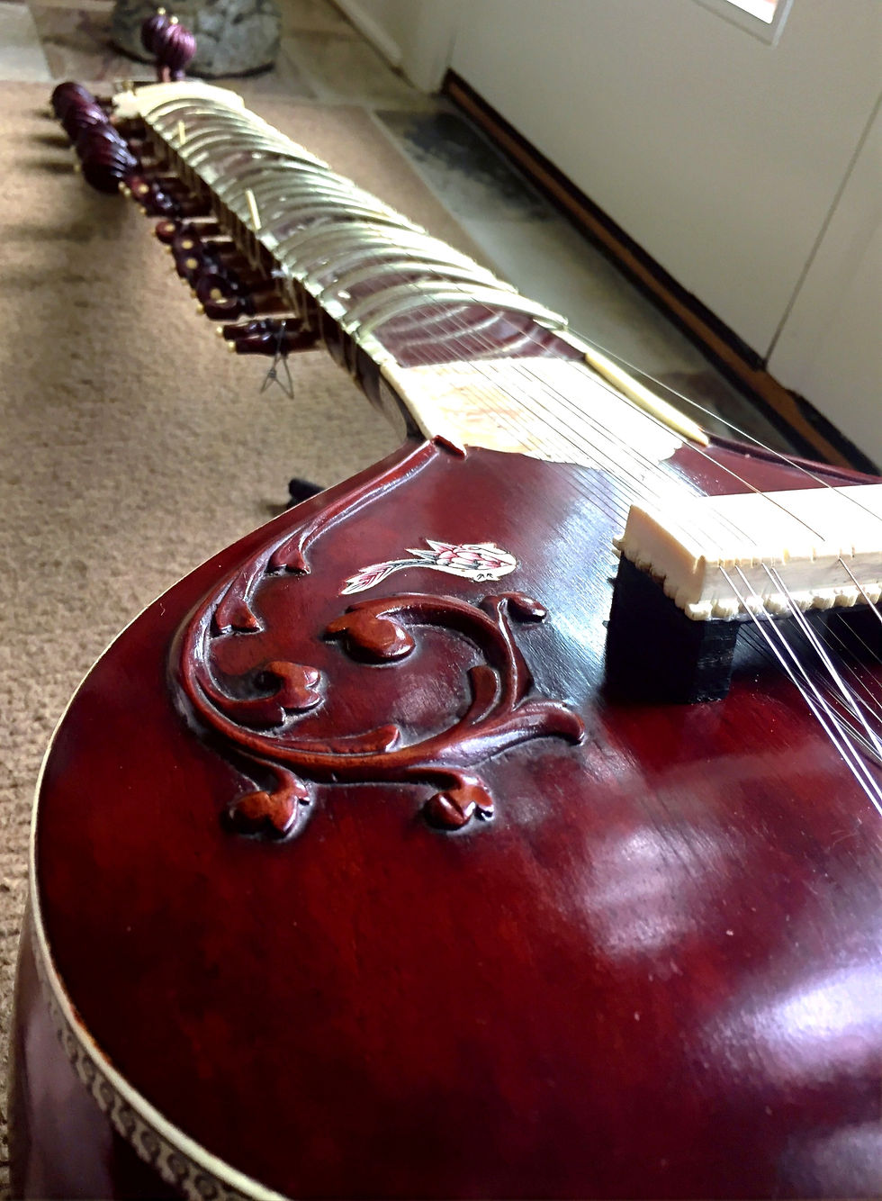 Thumbnail: Late-1980s Rikhi Ram Gold Medalist Sitar