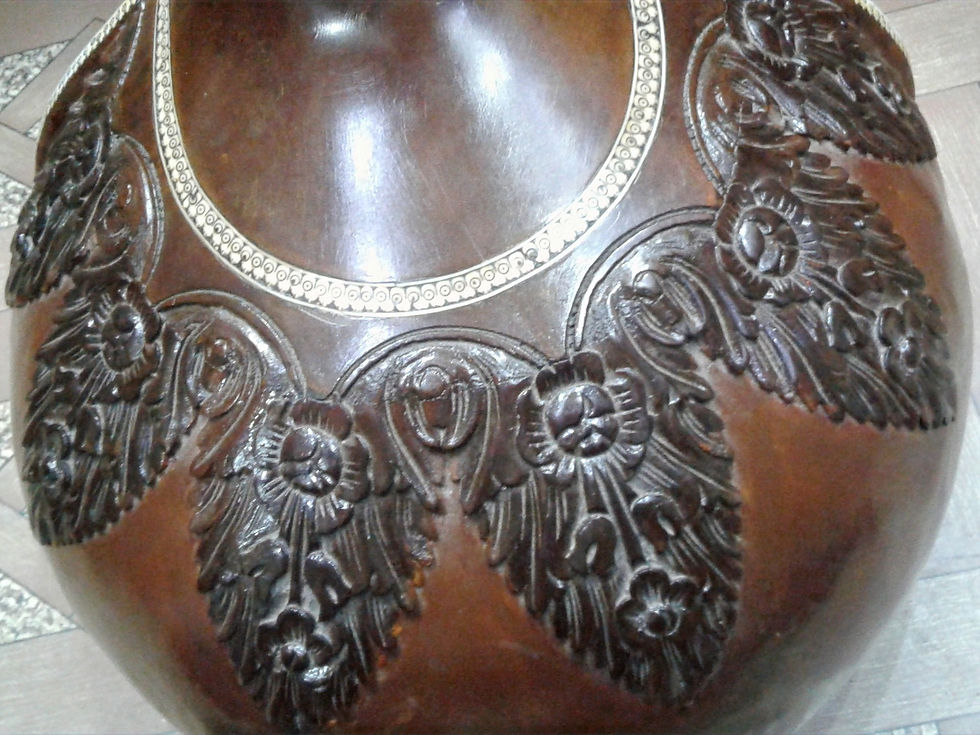 Thumbnail: 1980s Anonyme Sitar with Naskar's-Style Tabla Carving