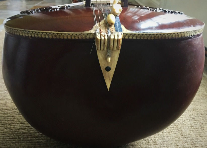 Thumbnail: Early-1980s Hiren Roy Red Badge Sitar