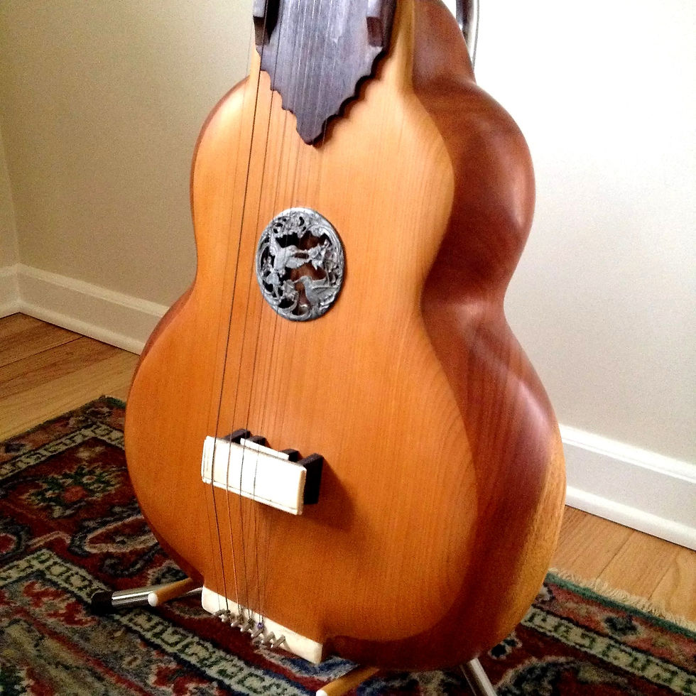 Thumbnail: 2001 Jitendra Sitara with Birdhead Headstock & Carved Back