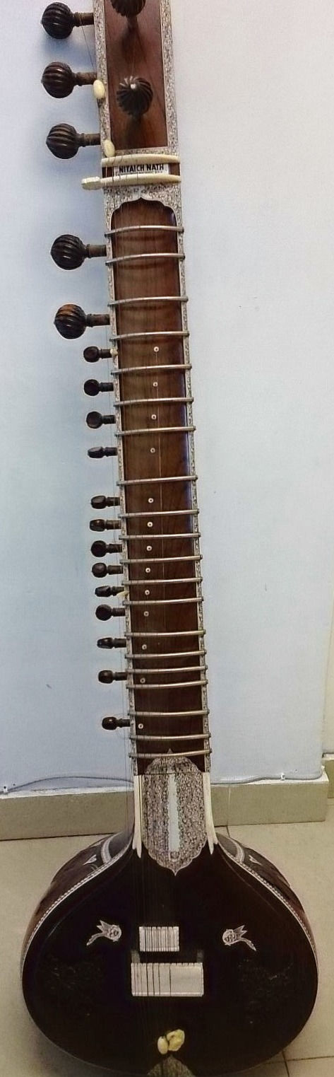 Thumbnail: Circa-1990 Nitai Chandra Nath Sitar