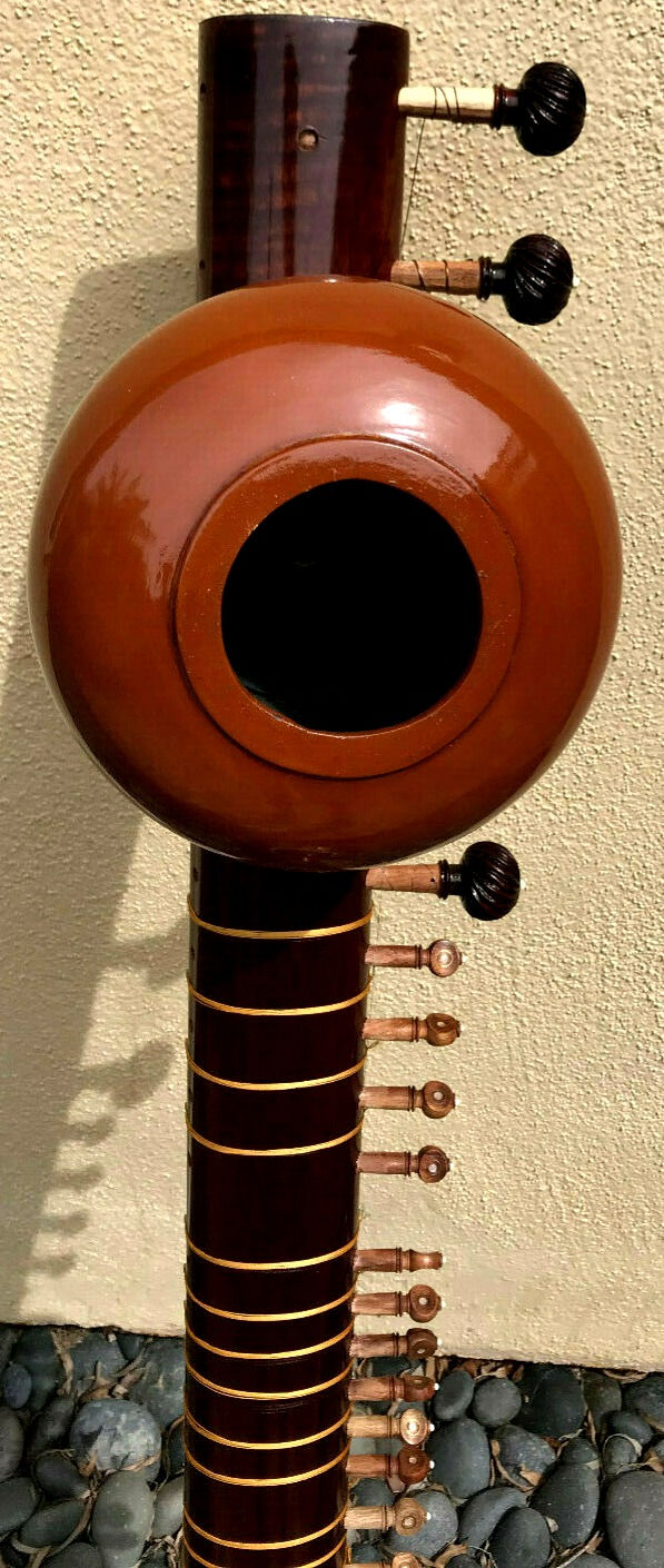 Thumbnail: Circa-2010 Monoj Kumar Sardar Sitar & Bros Sitar