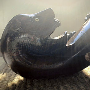 Mid-20th Century Lion Head Sitar