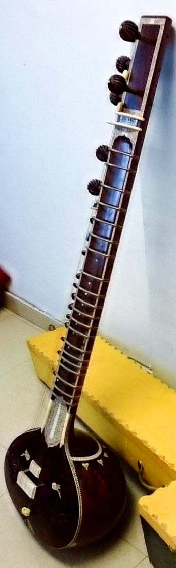 Thumbnail: Circa-1990 Nitai Chandra Nath Sitar