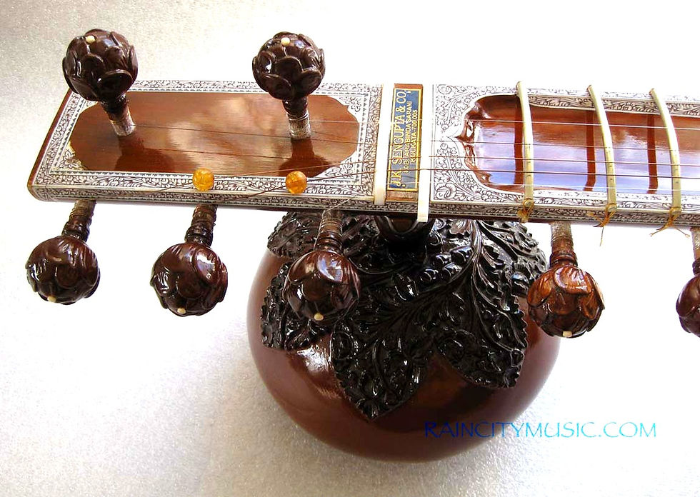 Thumbnail: 1990s JK Sengupta Blue Label Sitar from Rain City Music