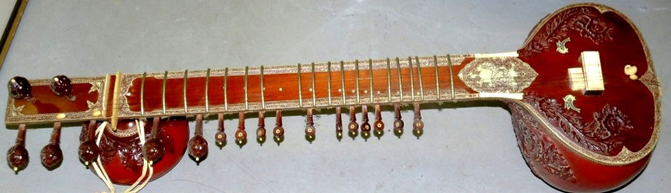 Thumbnail: 1970s Naskar's Sitar Grazing Deer