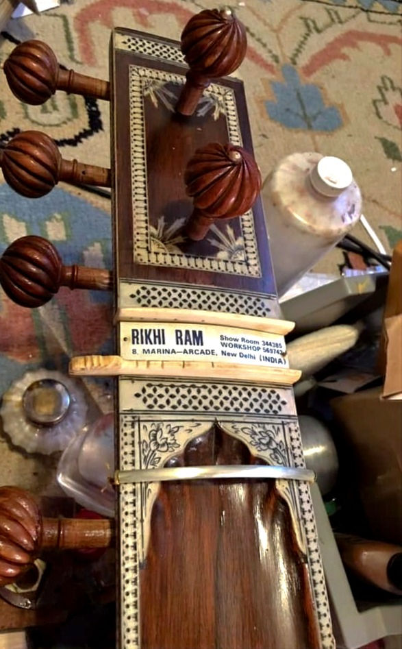 Thumbnail: 1970s Rikhi Ram Blue Label Sitar