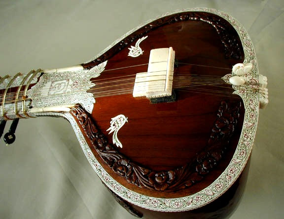 Thumbnail: Mid-2000s Hiren Roy Sitar Barun Ray Garland