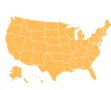 Map of United Staates