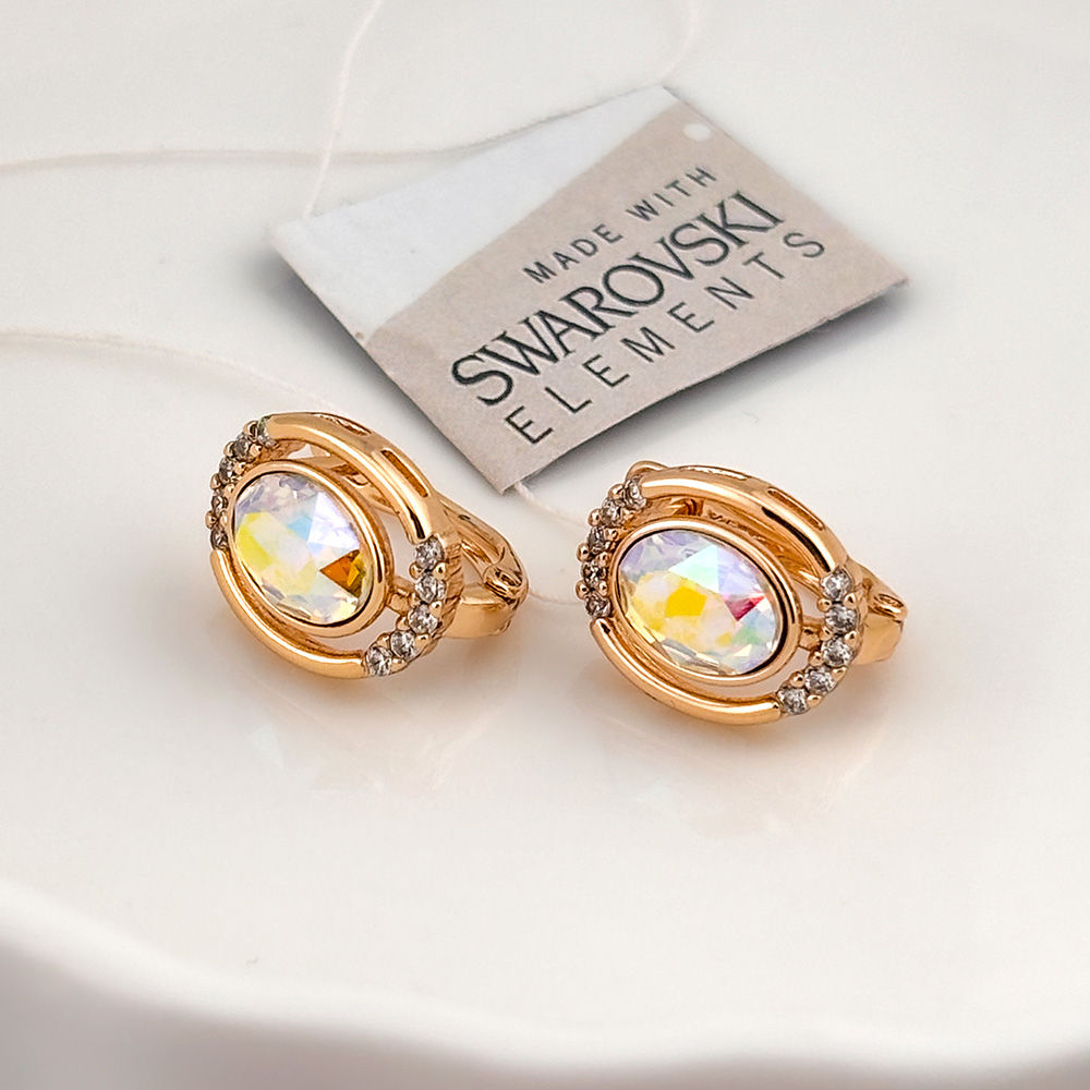 cercei Charlotte cu cristal Swarovski