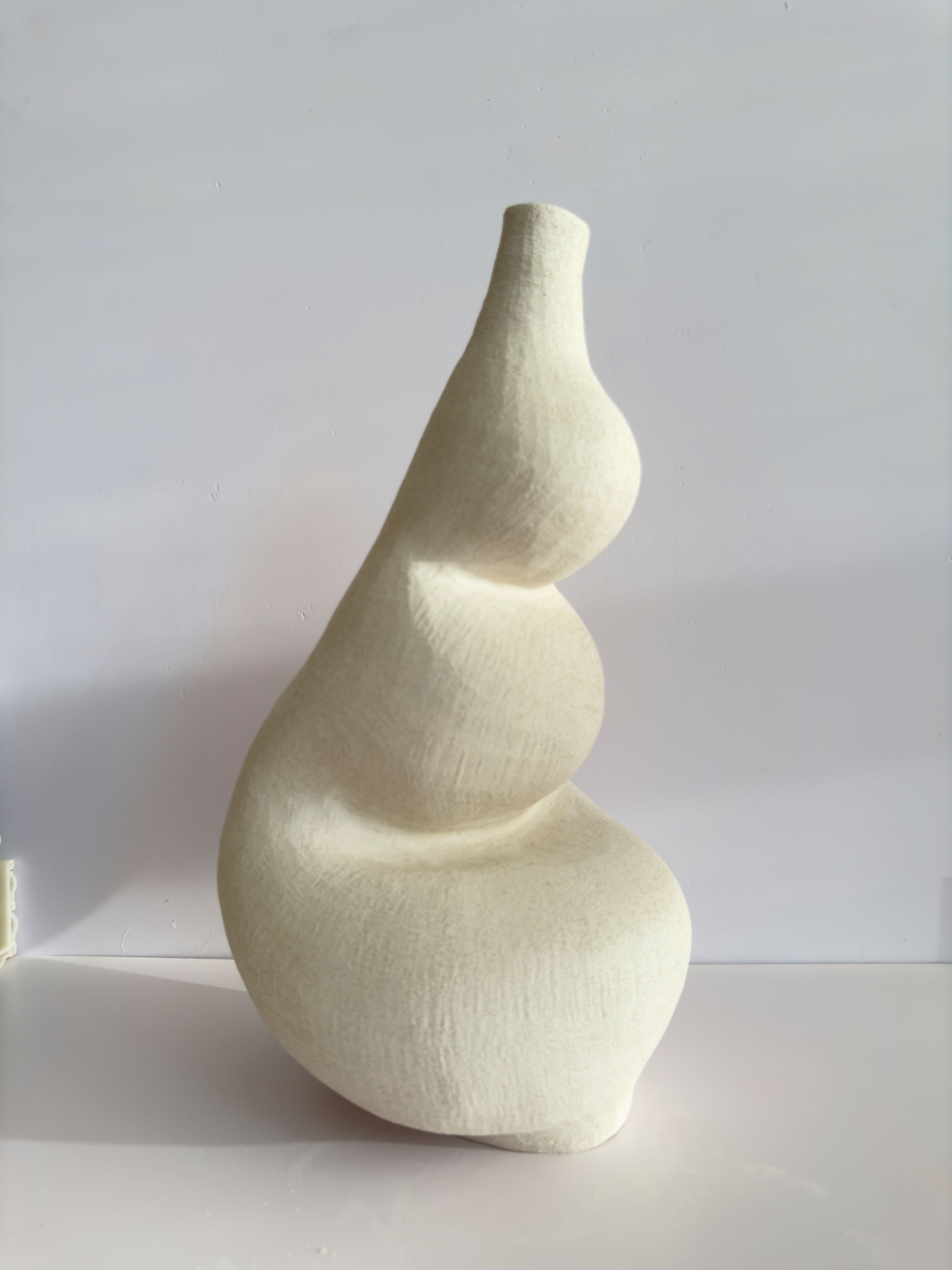 Spiral Form Vessel - by Sanaz Hooshiani
