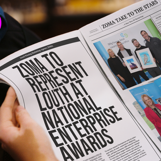 ZOMA set to represent Louth at National Enterprise Awards