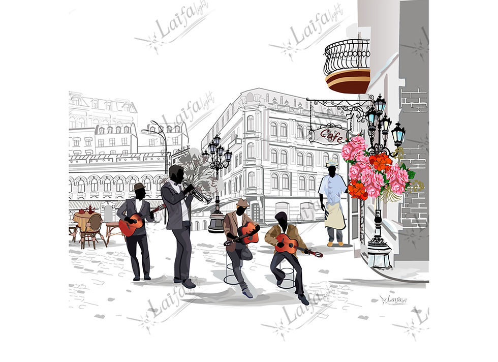 Thumbnail: Beatiful dancing couple in the romantic street.