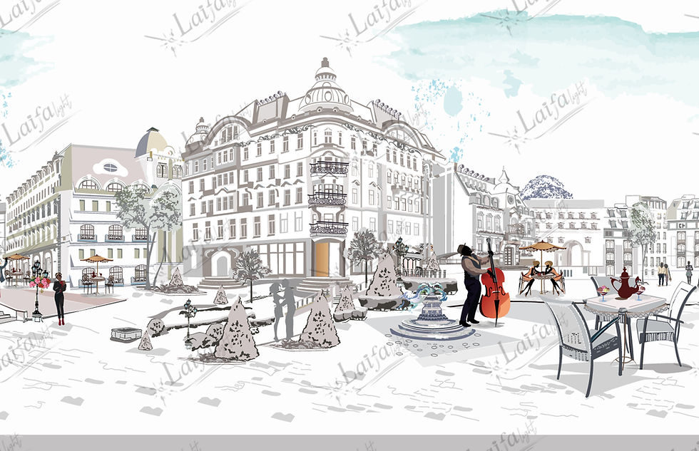 Thumbnail: Romantic street with beautiful people.