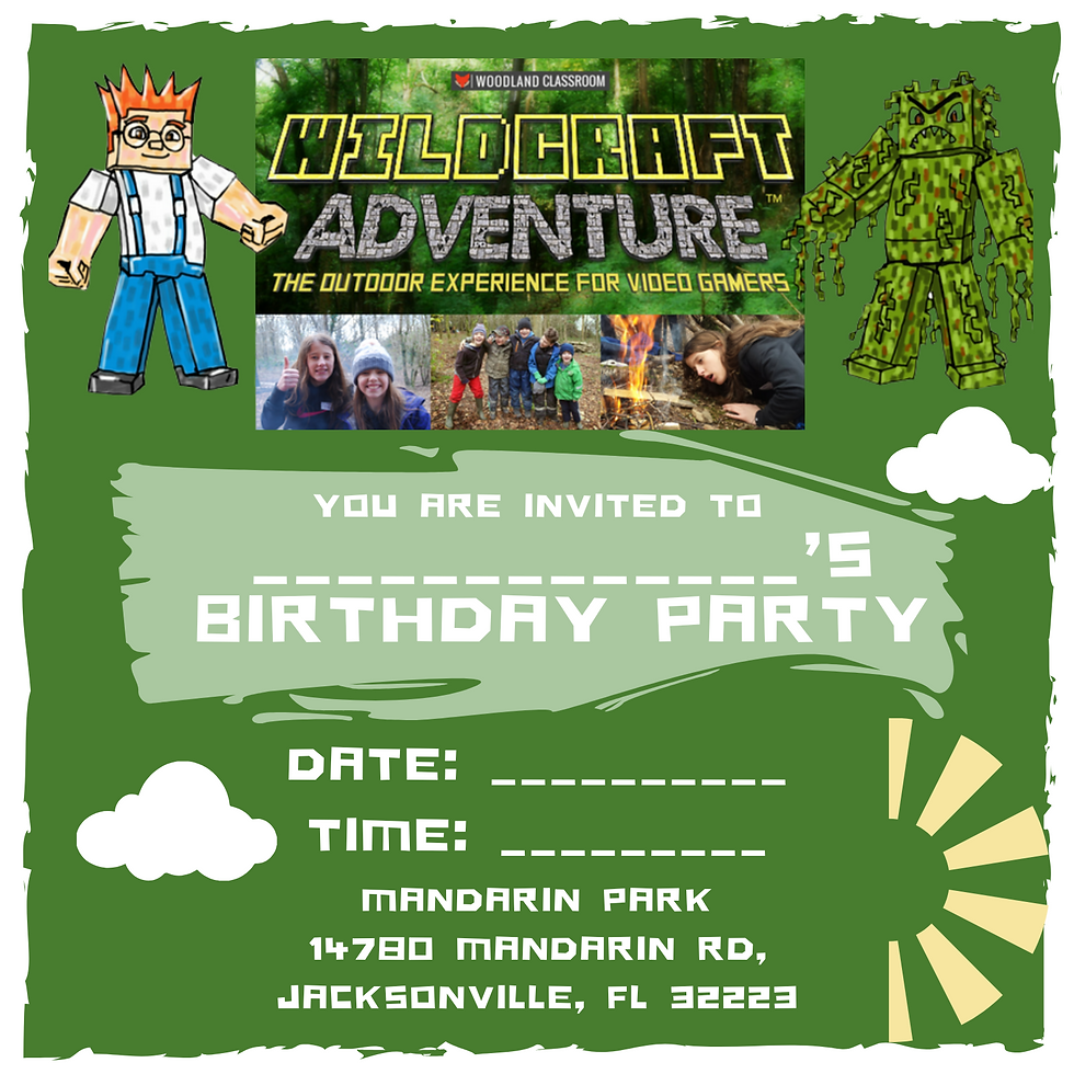 Wildcraft Adventure Birthday !