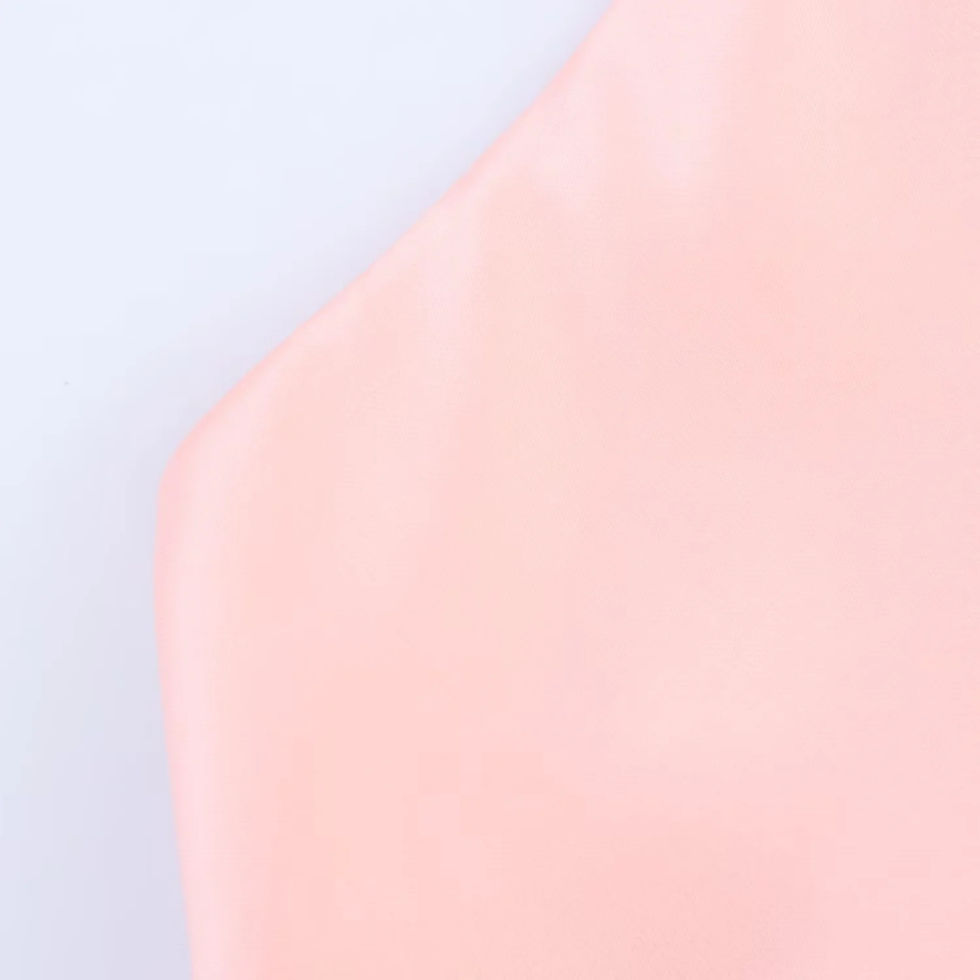 Thumbnail: The Milan Satin Cowl-Neck Halter Top