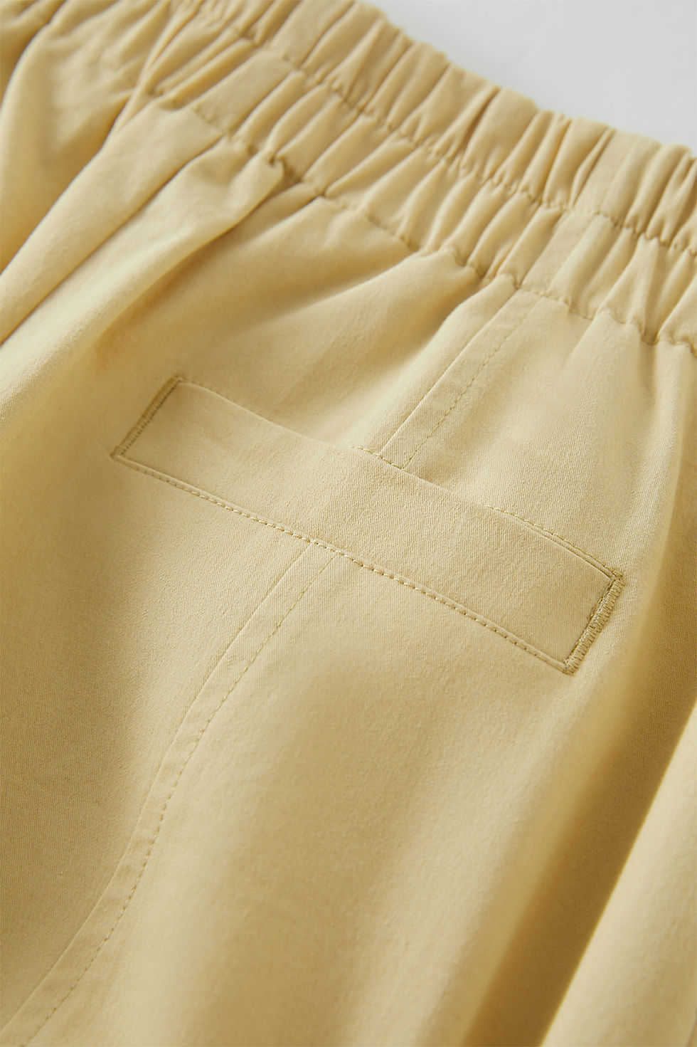 Thumbnail: The Milan Tailored Wide-Leg Denim Trousers