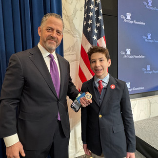 Tony Lyons and Jax Bari, The Heritage Foundation